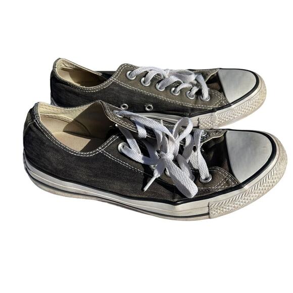Converse Unisex Sneakers Shoes Chuck Taylor All Star Low Top Athletic Gray Green - Picture 5 of 11